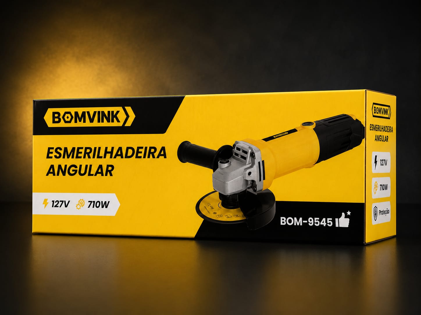 ESMERILHADEIRA ANGULAR BOM-9545