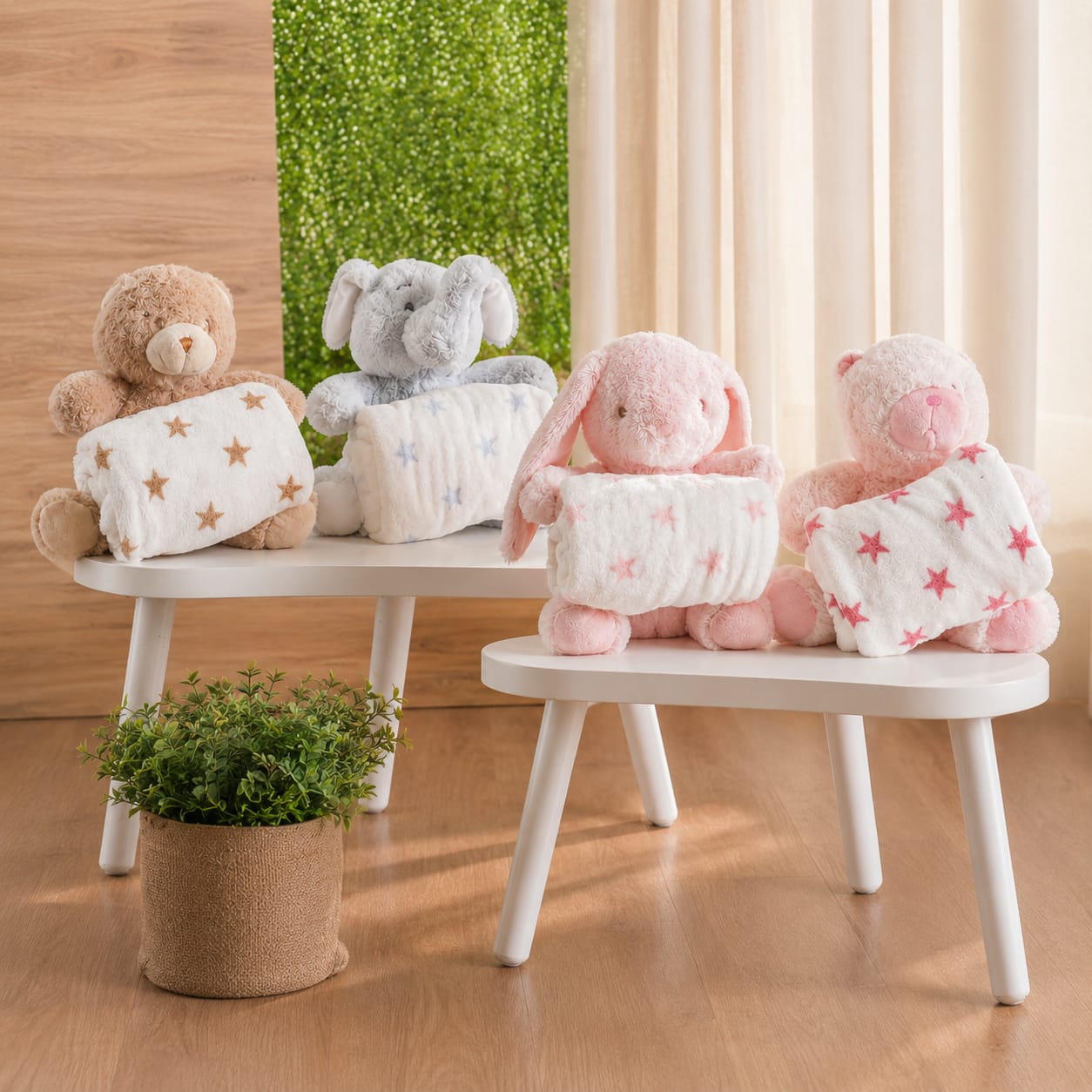 MANTA BABY ANTI ALÉRGICA C/ PELUCIA