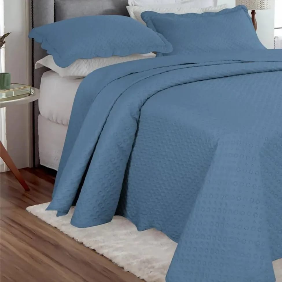 COLCHA HABITAT DIVERSOS SUPER KING LISO
