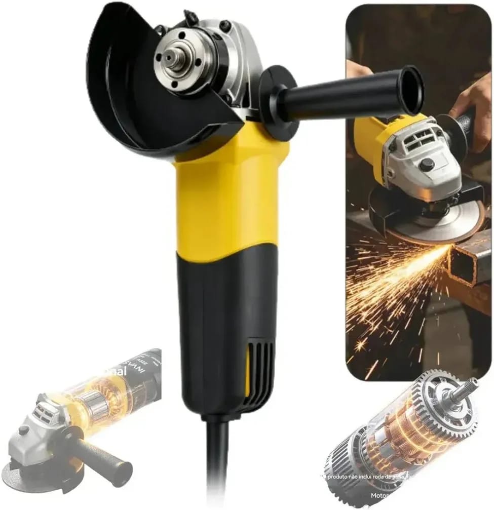 ESMERILHADEIRA ANGULAR 850W BOM-9551
